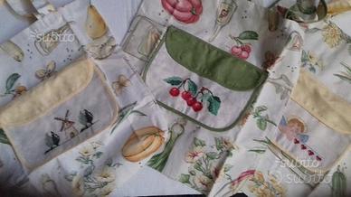 Nuove Borse shopper ricamate punto croce