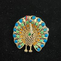 Spilla  Pavone Vintage