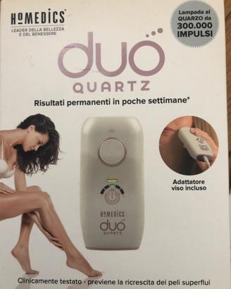 HOMEMEDICS Duo Depilatore quarzo a luce pulsata