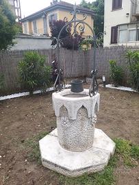 Pozzo da giardino decorativo