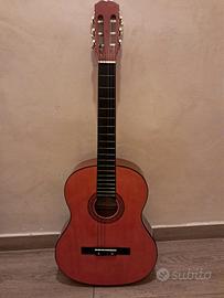 Chitarra Classica Rosa Sonora con Custodia