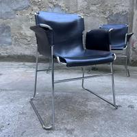 Poltroncine Vintage in cuoio