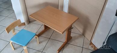 scrivania banco bambini