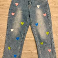 Jeans a cuori