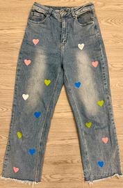 Jeans a cuori