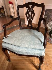 Poltrona In Noce antiquariato