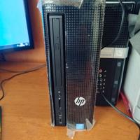 Mini desktop HP quad core.