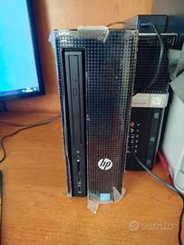 Mini desktop HP quad core.