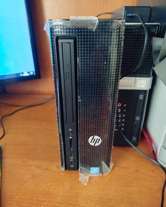 Mini desktop HP quad core.