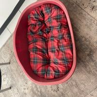 Cuccia cane con cuscino