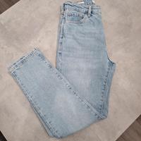 Jeans Mango chiari XS Taglio dritto Vita alta