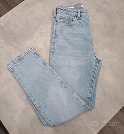 Jeans Mango chiari XS Taglio dritto Vita alta