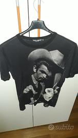 T-shirt 1^ linea  Dolce&Gabbana uomo, nera, tg. 46