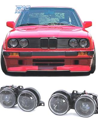 FARI BMW SERIE 3 E30 82-94 FONDO NERO