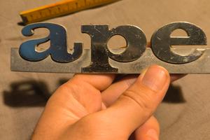 badge ape piaggio