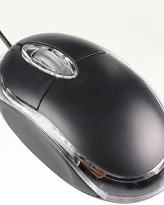 Mouse USB Ottico con Filo LED per PC Notebook