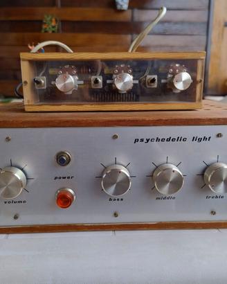 Impianto luci psichedeliche anni '60 vintage