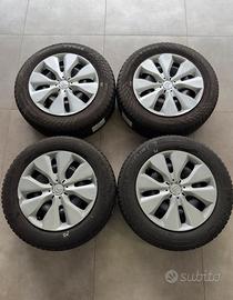 Set ruote con gomme da neve Citroen C3