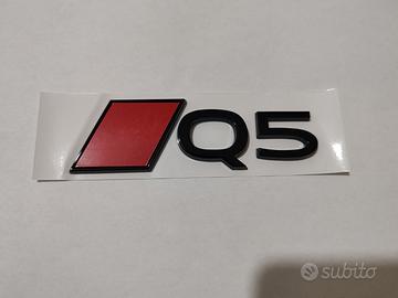 STEMMA AUDI Q5 SQ5 SLINE S LINE LOGO EMBLEMA