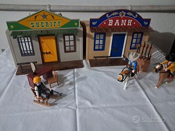 Playmobil Villaggio Western  Portatile