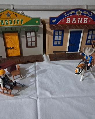 Playmobil Villaggio Western  Portatile
