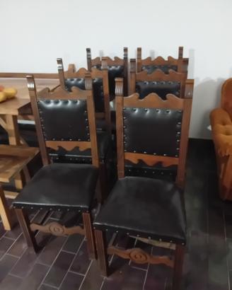 tavoli e 6 sedie 