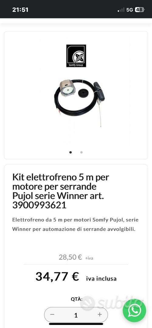 Motore per serrande con elettrofreno - Elettrodomestici In vendita a Catania
