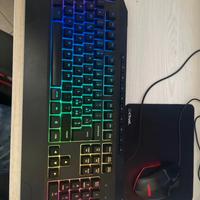 tastiera mouse tappetino