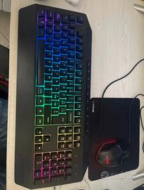 tastiera mouse tappetino