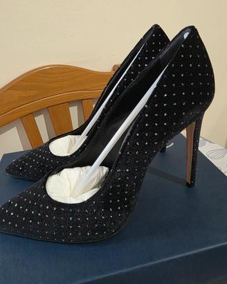 scarpe tacco 115 in velluto n° 41