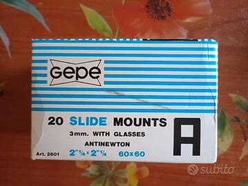GEPE 2601 – 20 telaietti per diapositive 6x6 60x60