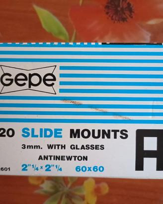 GEPE 2601 – 20 telaietti per diapositive 6x6 60x60