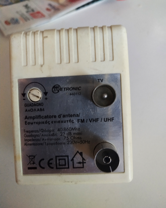 Amplificatore segnale antenna