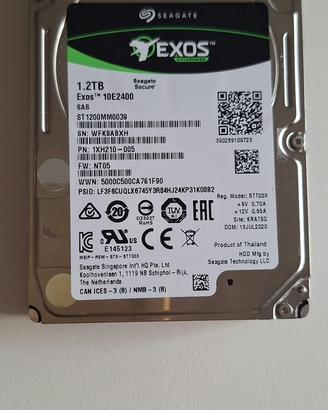 Hard disk seagate exos
