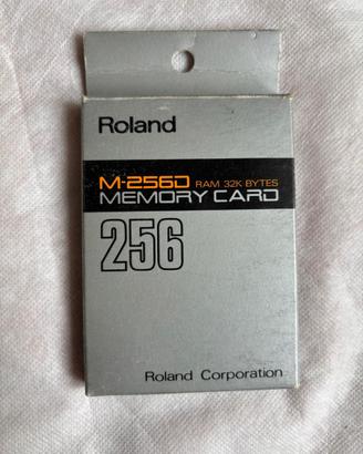 Roland M-2560 memory card 32K bytes