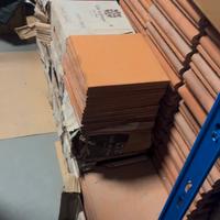 Piastrelle in cotto piano e smussato, inscatolate!