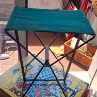 sgabello da campeggio pieghevole