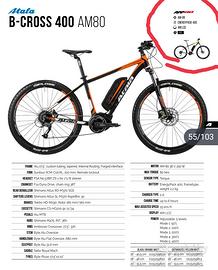 e-bike Atala B-cross 400 AM80