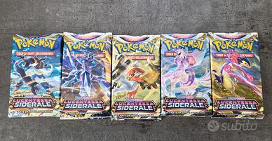 pacchetti pokemon set lucentezza siderale 