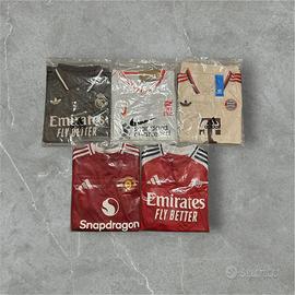 5 maglie calcio Nike e Adidas , 20 euro l’una