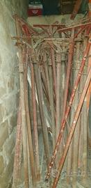 puntelli a croce e non per muratura