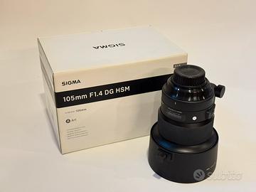 Sigma 105mm f/1.4 DG HSM Art – attacco Nikon F