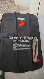doccia da camping