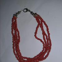 Bracciale rosso corallo