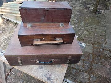 Tris valigette / bauletto