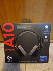 Cuffie gaming NUOVE Logitec A10 Astro