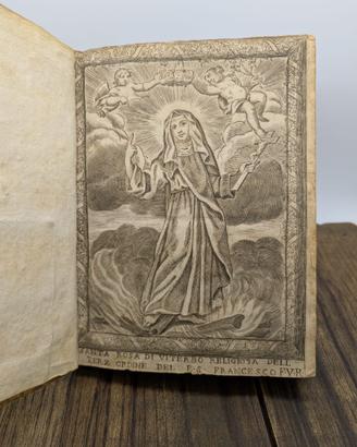Libro 1702 sulla vita di Santa Rosa da Viterbo