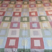 Copriletto matrimoniale stile Patchwork, Caleffi 