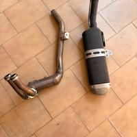 Scarico originale tenere 700