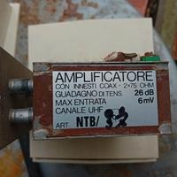 Alimentatori o amplificatori di segnal tv